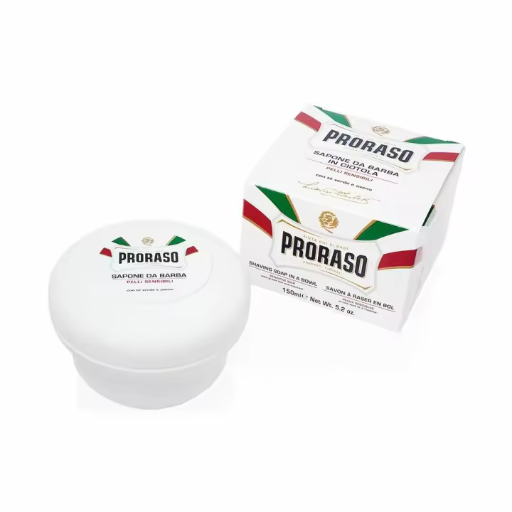 Jabón de Afeitar White Proraso Pelli Sensibli 150 ml - 1