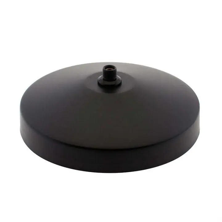 LEDBOX BASE Baround pie Acero Lacado Negro Ø225mm. Lámparas led, Lamparas led de pie - 1
