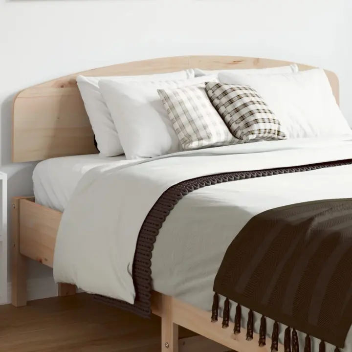 vidaXL Cabecero de madera maciza de pino 120 cm - 1