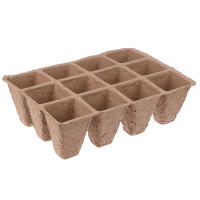5Pcs Bandeja De Semillero Biodegradable Con 12 Agujeros Para Jardinado Sistema De Crecimiento Hidroponía Herramientas De Plantación - details 10