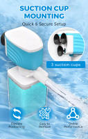 Sistema De Filtro Automático Para Acuario 4W/220V Bomba De Agua Para Tanque De Peces Con Circulación De Agua Oxigenada Y Anti Retroalimentación - details 6