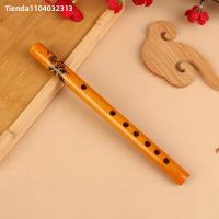 Flauta De Bambú Con 6 Agujeros Instrumento Musical De Madera Para Estudiantes Guía Para Principiantes En Instrumentos Musicales - details 0