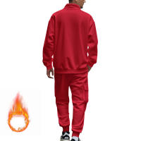 Conjunto Deportivo Casual Para Hombres Verano Otoño Invierno Con Cierre De Cremallera Y Veludo Tejido De Poliéster Talla S a XXXL - details 76