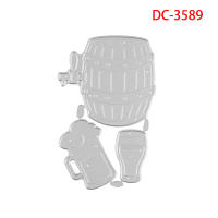 Cortadores De Metal Para Scrapbooking Alfabeto Inglés Números Arábigos Notas Musicales Y Cerveza Decorativos Para Manualidades - details 30