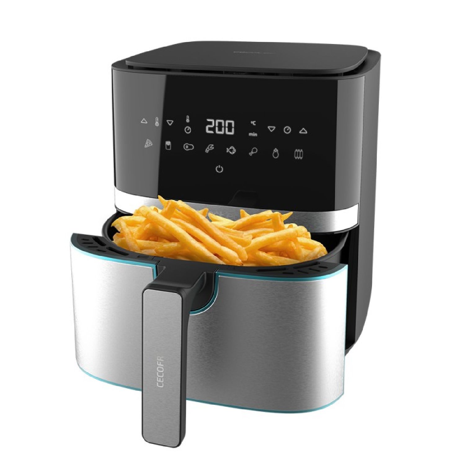 Cecotec Freidora de Aire sin Aceite de 5 L Air Fryer sin accesorios. 1450 W Dietética y Digital
