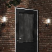 vidaXL Aplique de exterior de acero inoxidable luz de pared exterior Color Negro,  Plateado, y mas - details 0