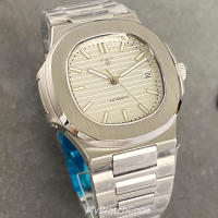 Reloj Automático Tandorio Design Para Hombres Con Dial Texturizado Azul Gris 40mm Movimiento NH35 Impermeable 10BAR Correa De Acero Inoxidable 316L - details 4