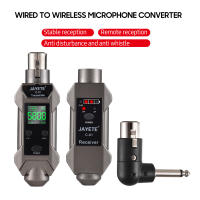 Adaptador De Microfono Jayete C-01 UHF De Cable a Inalámbrico Compatible Con Microfonos Dinámicos Y Condensadores Para Recepción Y Transmisión - details 0