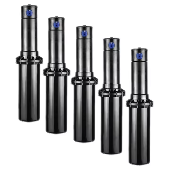Aspersor Hunter PGP-ULTRA (Pack x 5) Aspersor Hunter de alcance 6,40 a 15,80 metros. Incluye toberas para ajustar radio de alcance. Presión de trabajo 1,40 a 7 bar. Rosca 3/4". Ángulo de riego ajustable. Retorno de arco automático. - 1