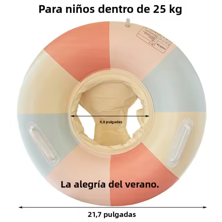 Anillo Inflable Para Natación Rooxin Para Bebés Y Niños Juguete De Agua Para La Playa Y La Piscina Material PVC Ambiental Color Como En La Imagen - 1
