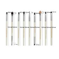 Juego De 13/22 Pinceles Profesionales De Maquillaje Herramientas Para Sombra De Ojos Línea De Ojos Y Cosméticos Set De Pinceles De Maquillaje Para Hogar Y Viaje - details 15