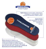 Footgel - Edición Basketball - Gel Técnico - Absorción de Impactos - Protección para Jugadores - Máxima Amortiguación - Confort Garantizado - details 4