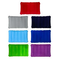 Almohada De Cuello Inflable Portátil Con Recubrimiento De Flocos Para Viajes De Negocios Y Camping Puede Ser Alimentado Y Almacenado Por Sí Mismo - details 0