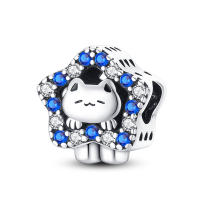 925 Plata Esterlina Encantador Gato Uña Rosa Charms Bolas Para Pulsera Original 3mm Joyería Fina Hecha a Medida Cumpleaños Fiestas Aniversarios Bodas Compromisos - details 20