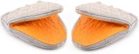 Un par de guantes de horno aislamiento térmico guantes cortos de horno cocodrilo en forma de boca de silicona para cocinar hornear Parrilla, protector de manos, naranja - details 0