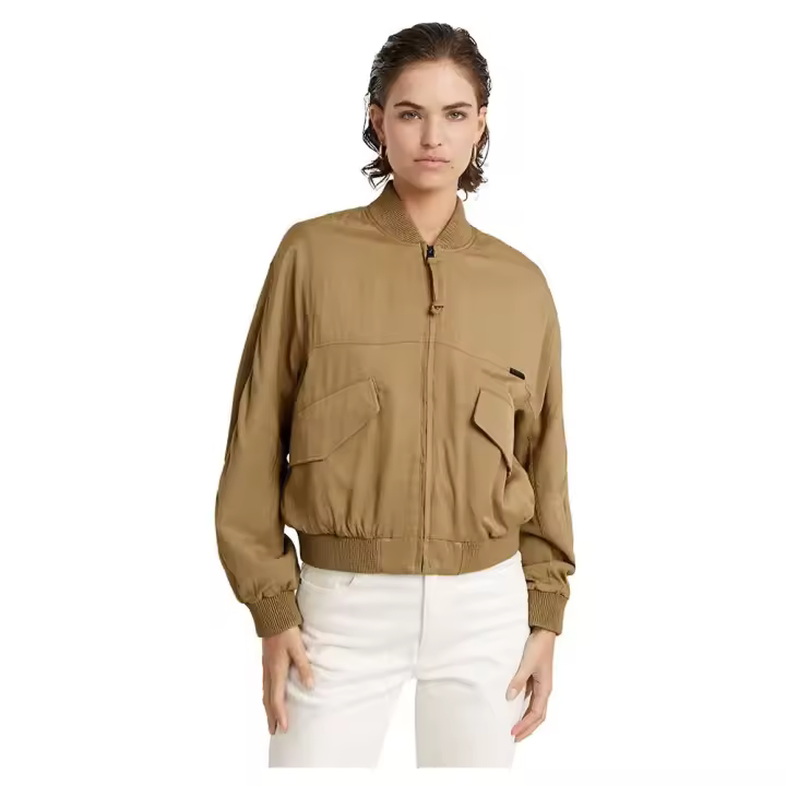 Ropa mujer Chaquetas G-star Chaqueta Bomber Everyday Beige - 1