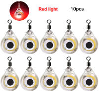 10Pcs Señuelo De Pesca Con Luz Mini Ojo Forma Submarina Luz Nocturna Señuelo Batería Iluminada Flasher Para Agua Salada Y Dulce - details 3