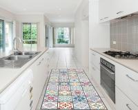 Vinyl Hydraulic Rug – Different Sizes – Kitchen, Living Room, Dining Room Bedroom – Non-Slip – Sponge Rubber and PVC Floor (80 x 40 cm, TOLEDO) - details 3