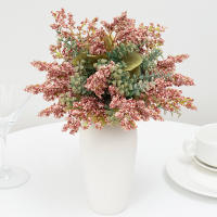 3pc Arreglo De Lavanda Artificial En Espuma Para Boda Decoración De Hogar Fiesta Navidad Hotel Flores Artificiales Para DIY - details 5
