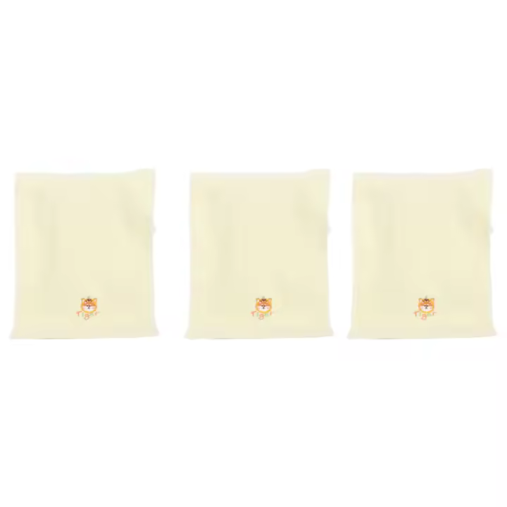 Verde - Toallas Pequeñas Gruesas para la Cara - 25*50 Cm - 1