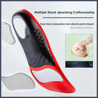 Pareja De Insoles Premium Para Pies Absorción De Golpes PU Gel Transpirable Cómodo Ligero Absorbe La Sudoración Pads Para Zapatos - details 8
