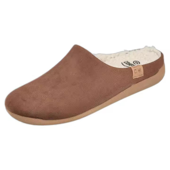 Zapatillas de Casa Calzamur Lr30543 para hombre en color marron - 1