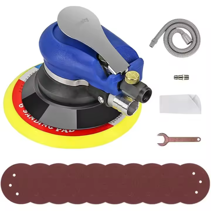 Lijadora excéntrica orbital neumática con Ø 200 mm 6 "disc-1pc - 1