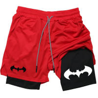 Shorts De Correr Para Hombre 2024 Shorts De Gimnasio De Dos Niveles Para Entrenamiento Rápido Y Secado Tratamiento De Sportwear Y2K - details 2