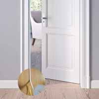 Draft Excluder Tape for Doors, 2 Rolls 12 mm(W) x 6 mm(T) x 4M (L) Weather Stripping, Draught Excluder Seal Strip for Window, Closed Cell Self Adhesive Weather Seal Strip, Total 8M Long, White - details 2