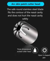 Kemei Trimmer De Pelo Del Nariz Y Orejas Cepillo De Limpieza Y Afeitadora Removedor De Vello Nasal Clipper Material ABS - details 2