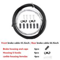 BUCKLOS Juego De Palanca Y Cable De Freno Para Bicicleta Universal De Acero Inoxidable Duradero Para Montaña Y Carretera Piezas De Ciclismo - details 5
