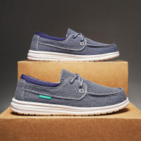 Zapatos De Lona Para Hombre Retro Ligeros Y Confortables Mocasines De Verano Calzado Casual De Negocios Para Primavera/Otoño - details 11