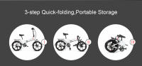 Samebike lvxd30-II 48v10ah, Materia Desmontable, Neumaticos 20 ", Aleación Aluminio - details 12