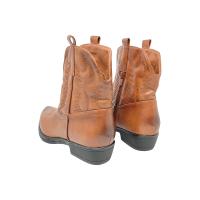 Eva Zorteon- Botín Tejano Cowboy Bordado en ECO-PIEL. Marca TULIPANO. - details 11