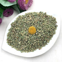 50g/Pack Piedras Naturales Demantoid Garnet Chips Cristales De Quartz Mineral Especímenes Coleccionables Hechicero Decoración Para El Hogar Gemas Crudas - details 2
