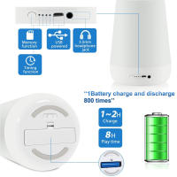 Máquina Inteligente de ruido blanco para dormir para bebés, luces nocturnas coloridas, 34 sonidos calmantes, compatible con aplicación de Control remoto - details 5