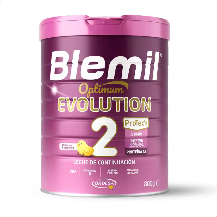 Blemil Optimum Evolution 2 - Leche en Polvo para Bebés - 800 Gr - 1