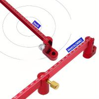 Regla De Dibujo Ajustable Compás De Aluminio Hallazgo De Centro Herramienta De Carpintería Fija Punto Marca Línea Calibradora - details 1