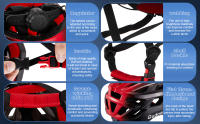 Casco De Bicicleta Para Adultos Hombres Y Mujeres Con Ajuste Por Dial Visera Desmontable Casco De Ciclismo Montaña Y Carretera - details 2