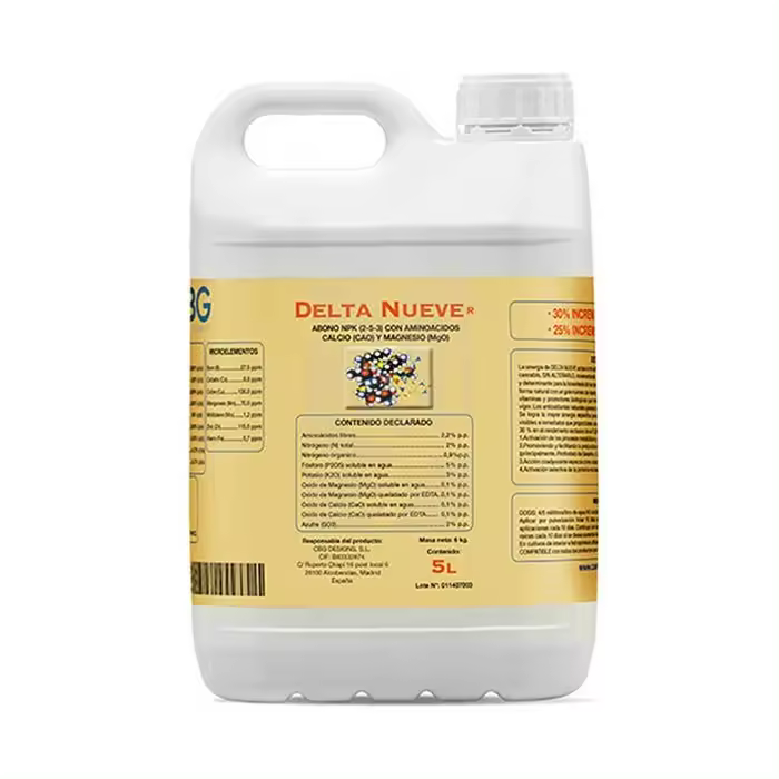 DELTA 9 5L Estimulador de floración y de crecimiento a base de algas. - 1