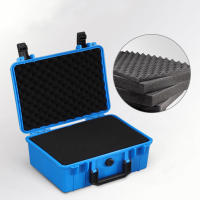 Caja De Herramientas De Seguridad 280x240x130mm ABS Plástico Estuche De Almacenamiento Con Espuma Interior Para Exteriores - details 2
