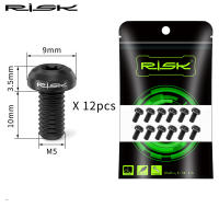 Juego De 12 Piezas De Tornillos De Disco De Títere M5*10mm T25 Para Bicicleta De Carretera Y MTB Ultraligeros Avid Sram - details 5