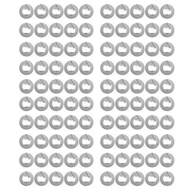 100 Unids NFC Ntag213 Nfc Etiqueta Engomada 13,56 MHz ISO14443A 213 Etiqueta Universal Lable para TODOS NFC Ena - 1