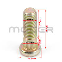 4 Pcs M10x1.25 Tornillos De Rosca De Esmeril Para Ruedas De Coche ATV Go Kart UTV Buggy Quad Motocicleta Tierra En Accesorios De Eje - details 3
