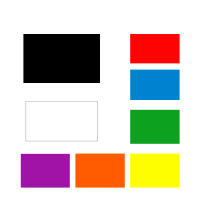 Bandeera De Color Sólido 90X150cm En Negro Blanco Rojo Azul Verde Morado Amarillo Y Naranja Para Decoración Material De Poliéster - details 0