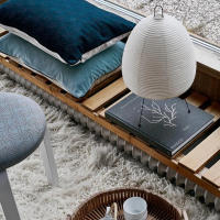 Lámpara De Piso LED Estilo Wabi Noguchi Isamu Japonés Con Papel De Arroz Luz Nordica Para Sala Y Dormitorio Zen Estudio Arte - details 17