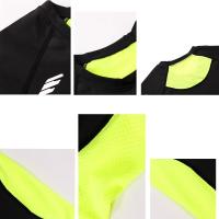 Camiseta De Gimnasio Para Hombre Manga Larga Secado Rápidojersey De Boxeo Verano Pantalones De Compresión Tiras De Leggings Rashguard T-shirt Ajustada - details 6
