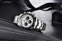 Reloj Deportivo De Cuarzo Para Hombre PAGANI DESIGN 2022 40mm Acero Inoxidable Impermeable Con Cristal De Zafiro Cronógrafo Manos Luminosas Fecha Completa Estilo Casual - details 15