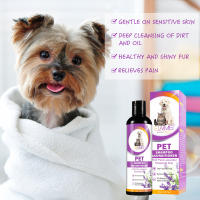 Champú para mascotas - Aroma duradero, elimina ácaros y suciedad (especial para perros y gatos) - details 2