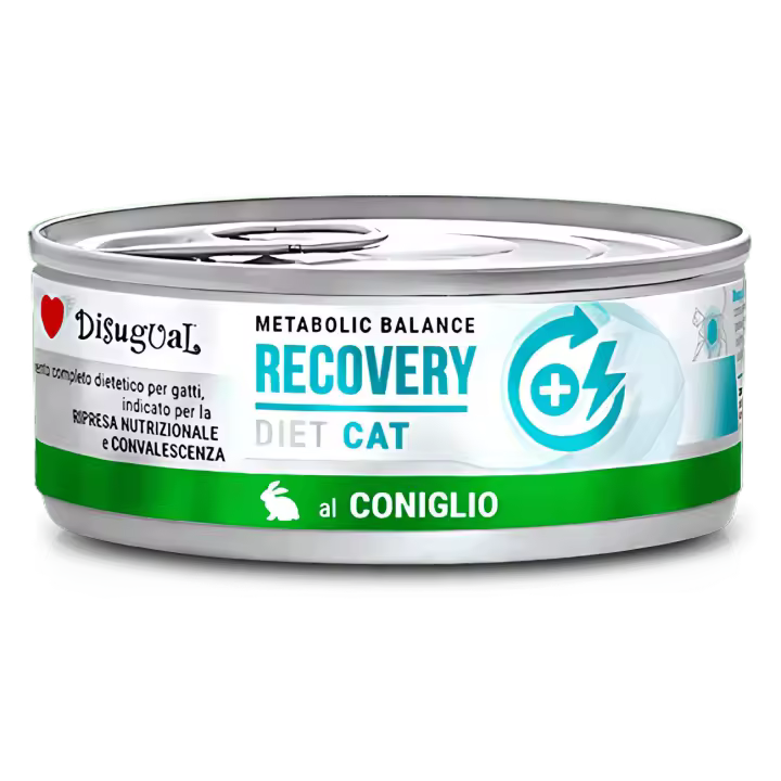 Disugual Diet Cat Conejo Recovery 85 g – Alimento Húmedo de Recuperación para Gatos - 1